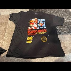 NES style old school Mario bros shirt